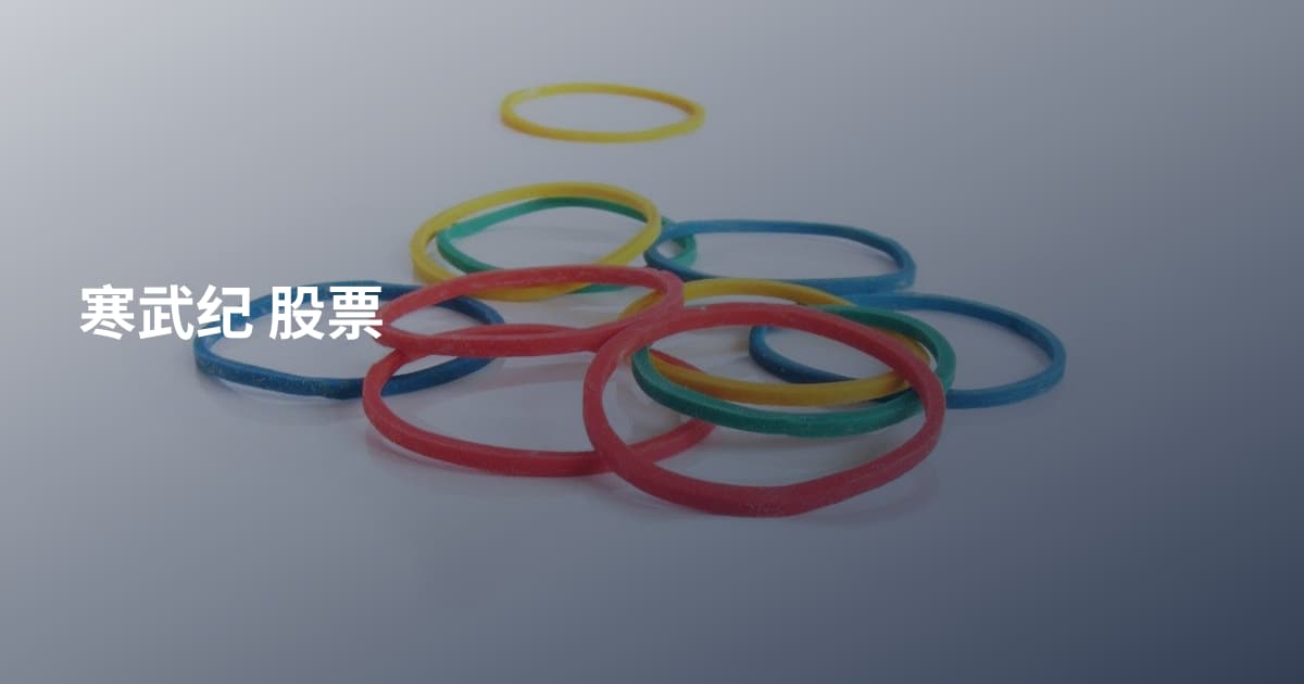 寒武纪 股票