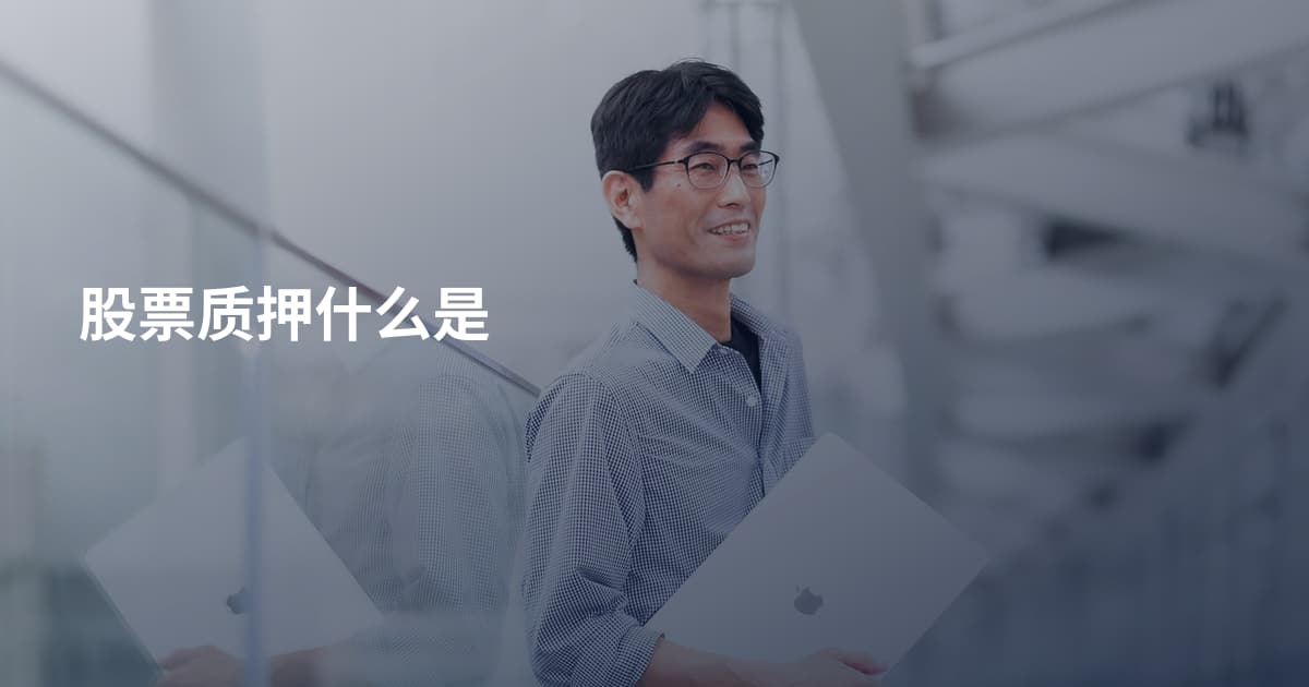 股票质押什么是
