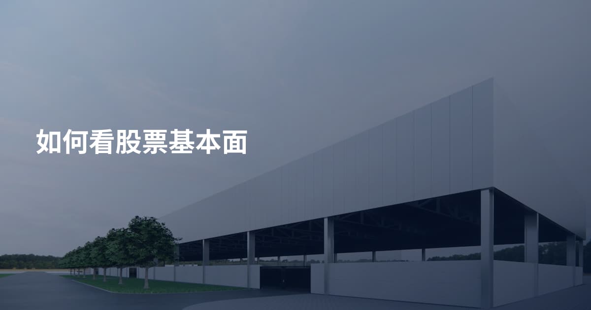 如何看股票基本面