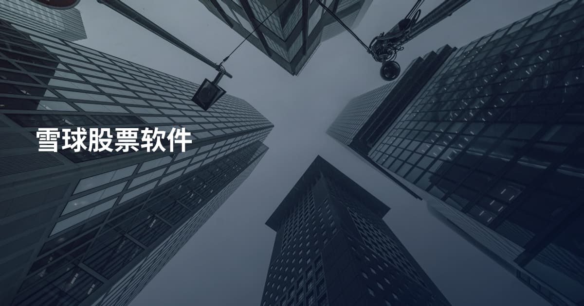 雪球股票软件