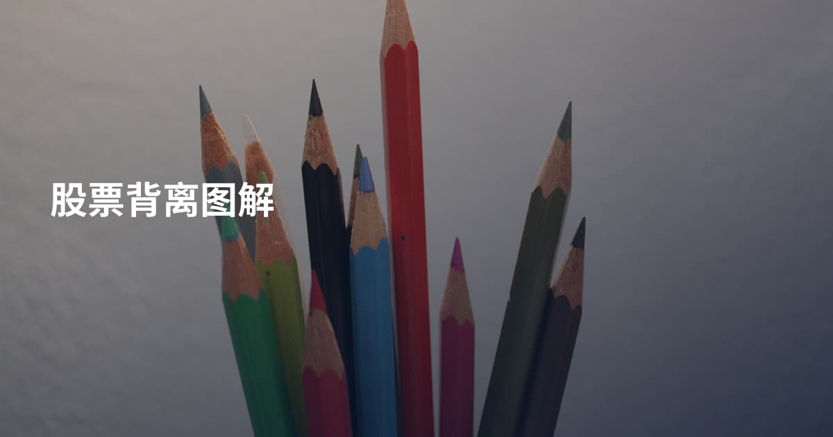 股票背离图解