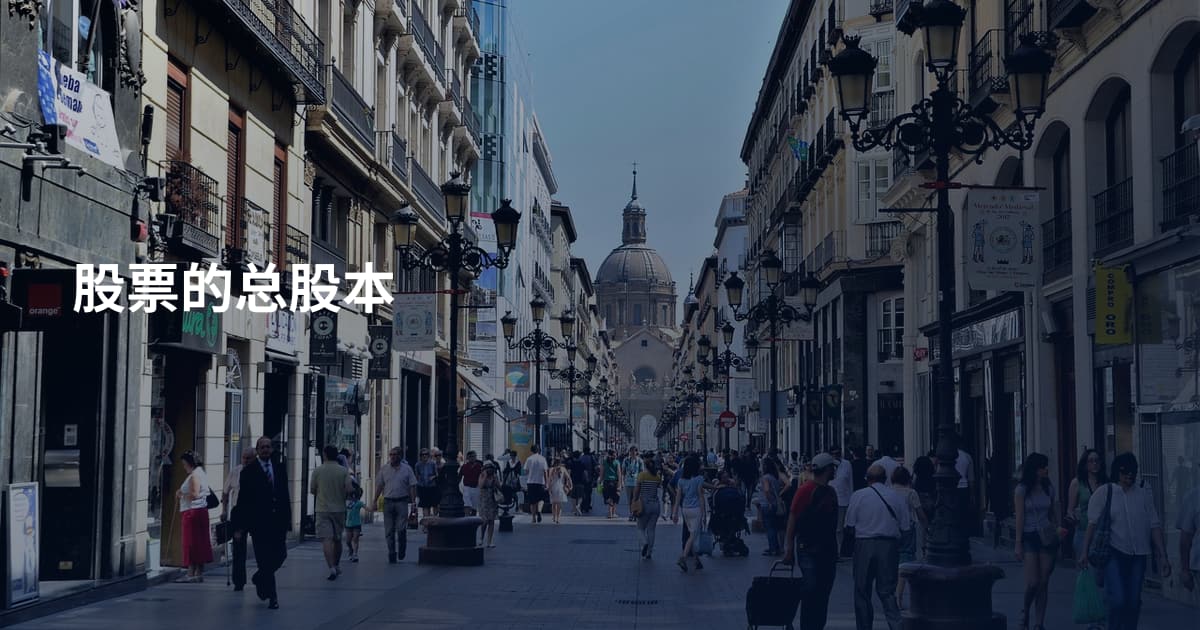 股票的总股本