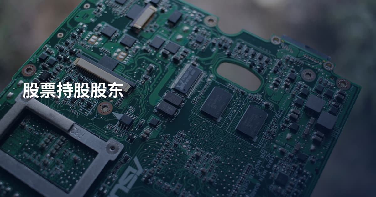 股票持股股东