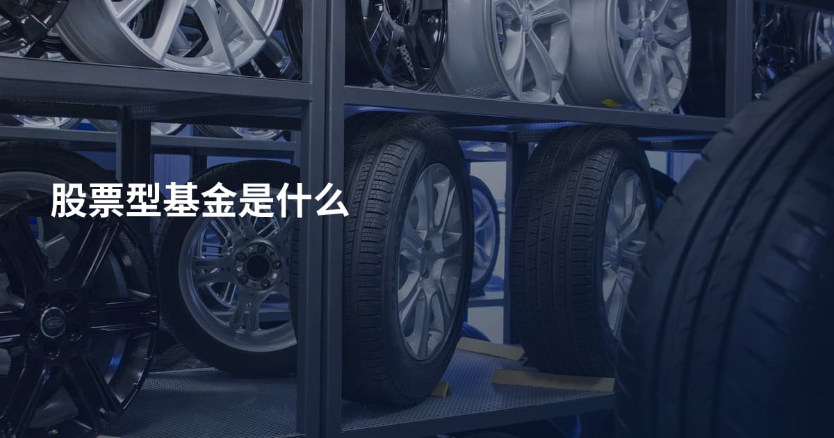 股票型基金是什么