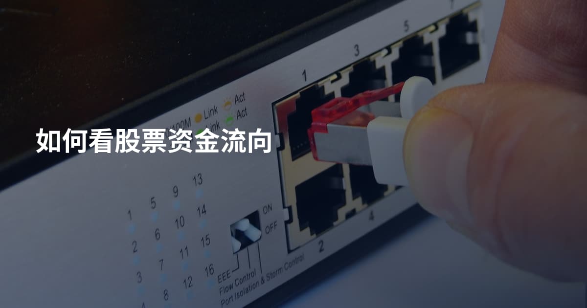 如何看股票资金流向