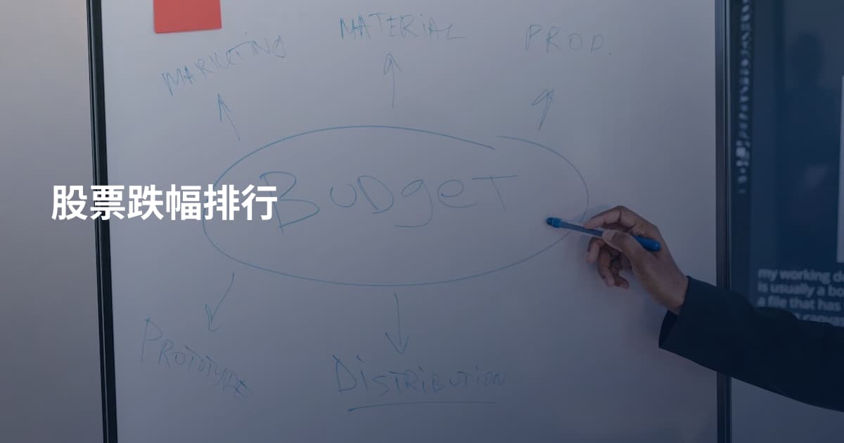 股票跌幅排行