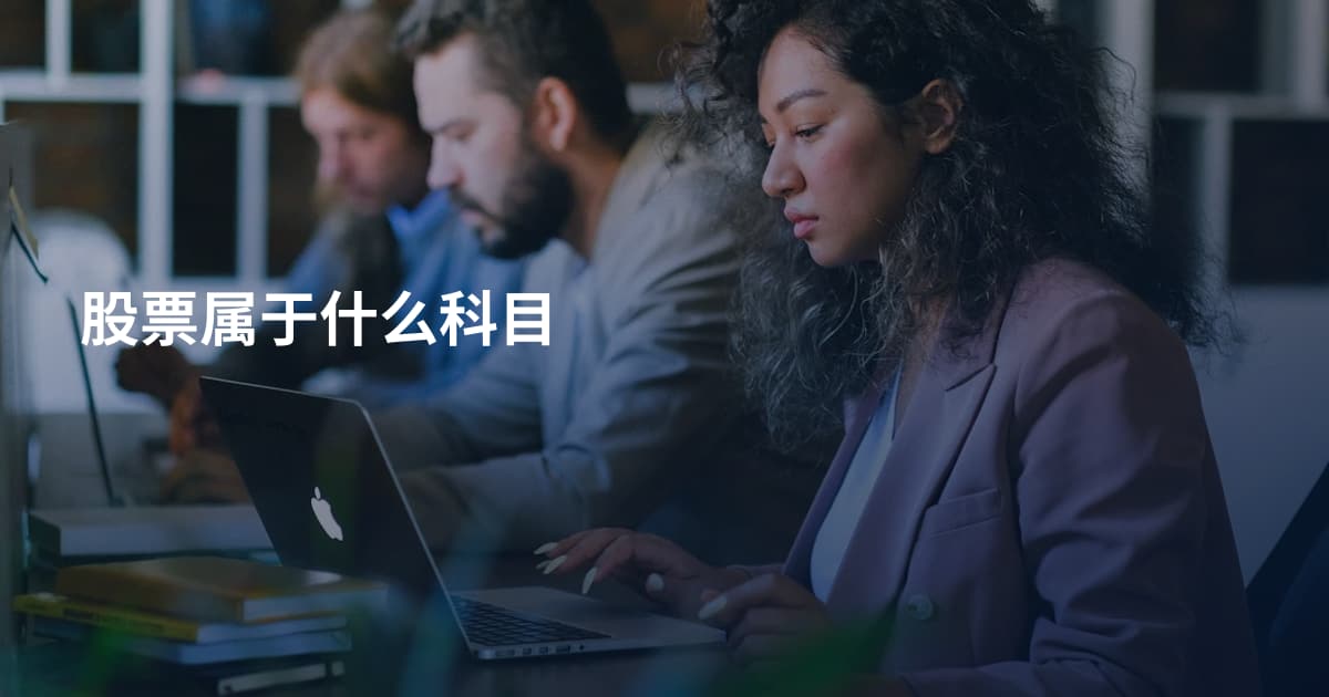 股票属于什么科目