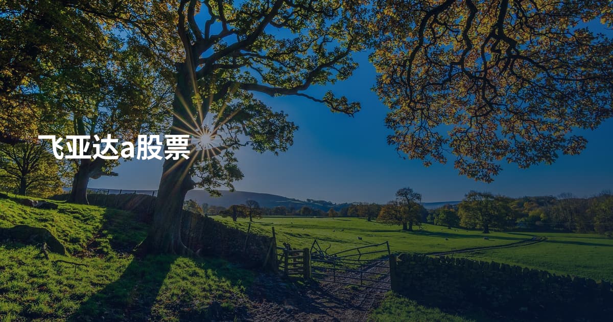 飞亚达a股票