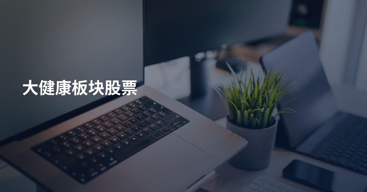 大健康板块股票