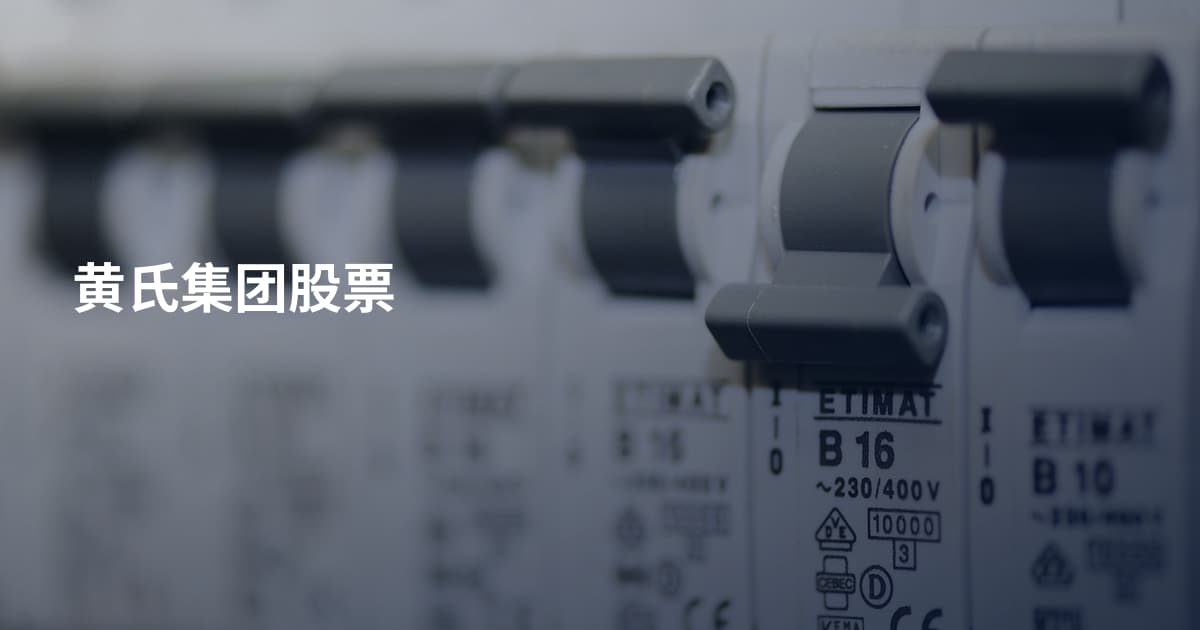黄氏集团股票