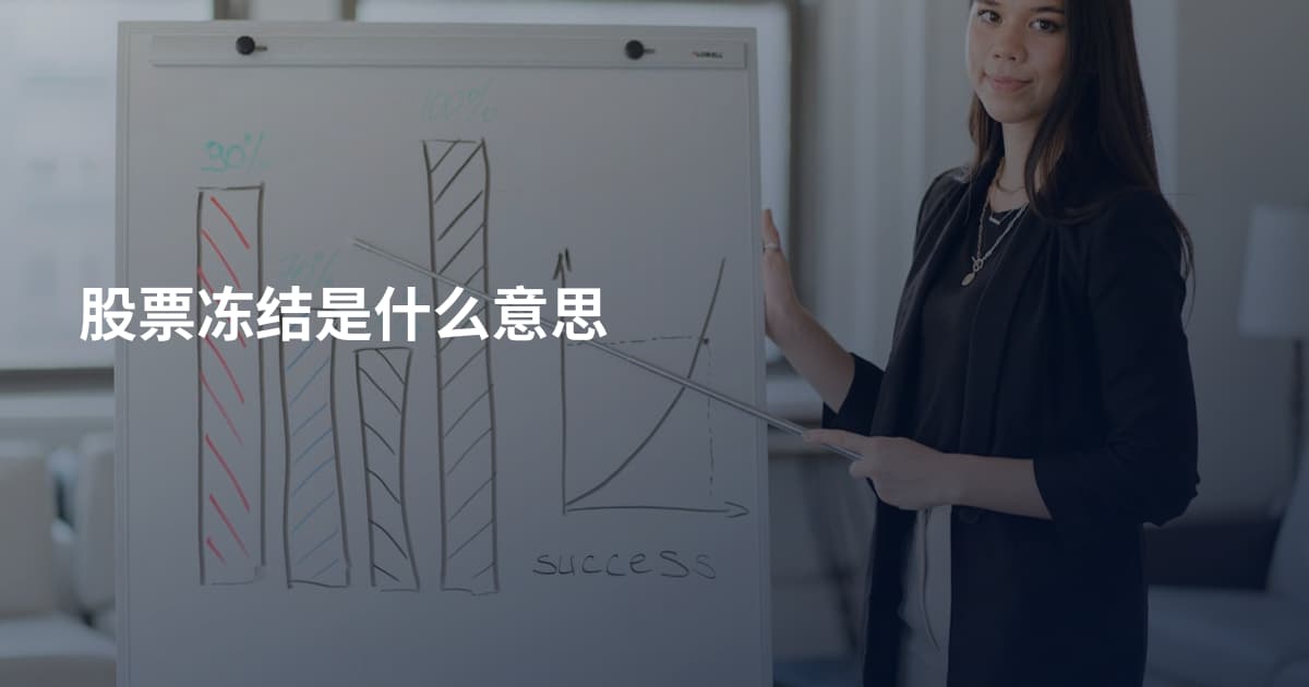 股票冻结是什么意思