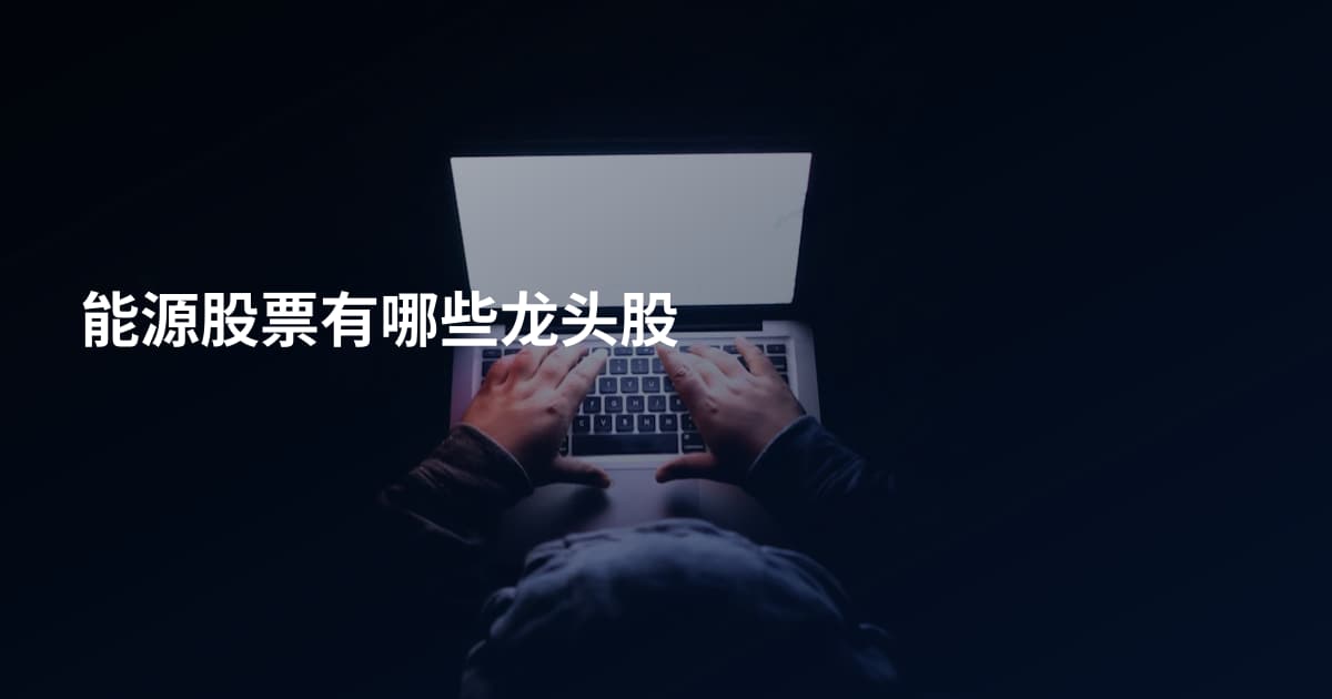 能源股票有哪些龙头股