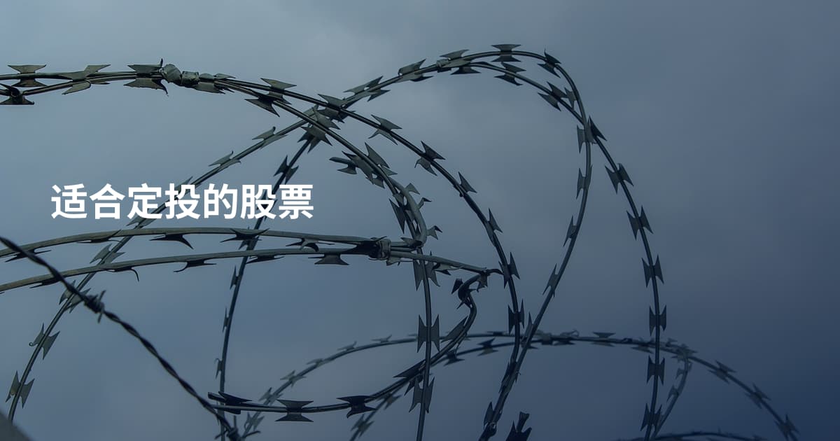 适合定投的股票