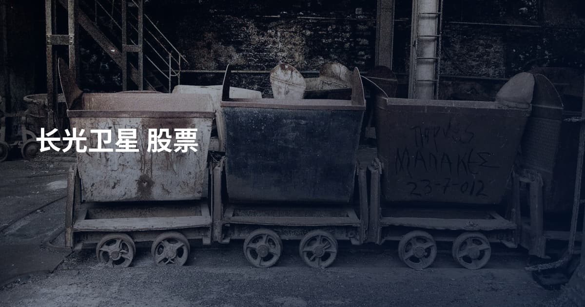 长光卫星 股票