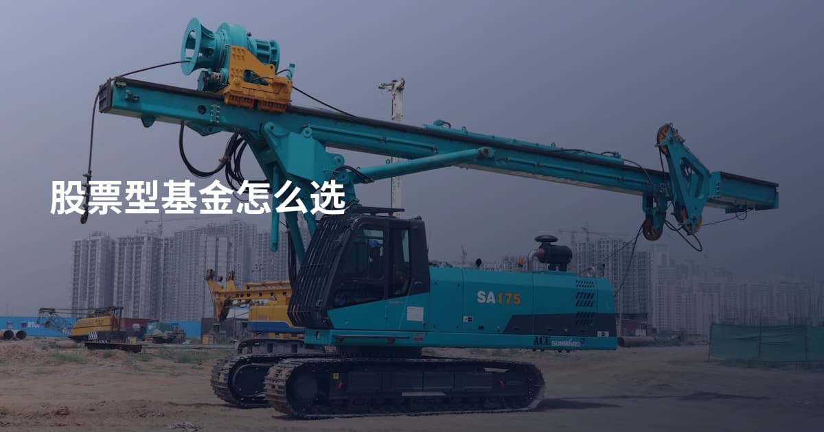 股票型基金怎么选