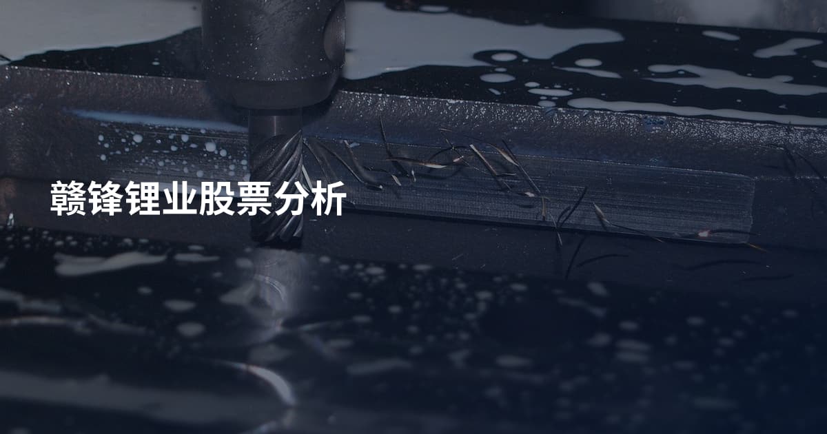 赣锋锂业股票分析