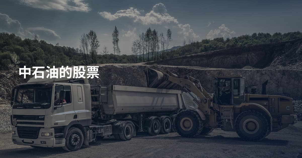 中石油的股票