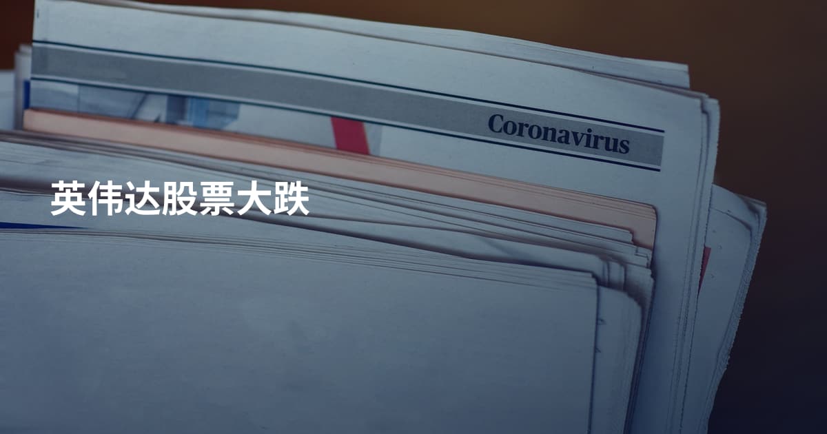 英伟达股票大跌