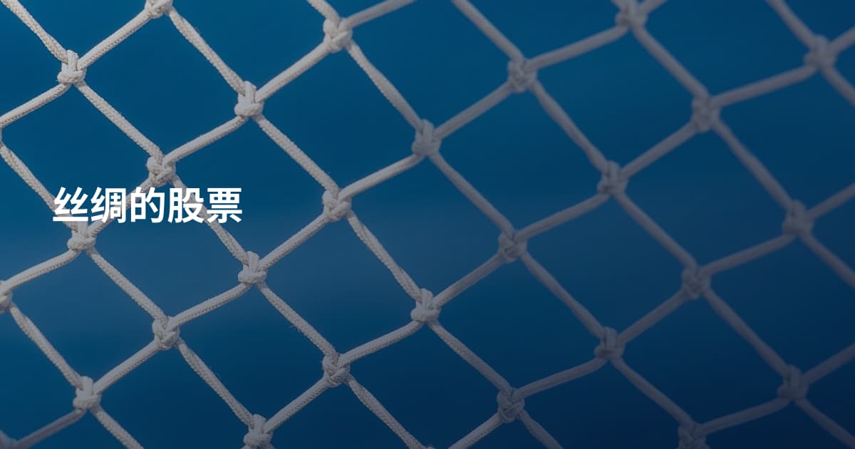 丝绸的股票