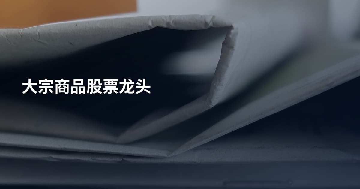 大宗商品股票龙头