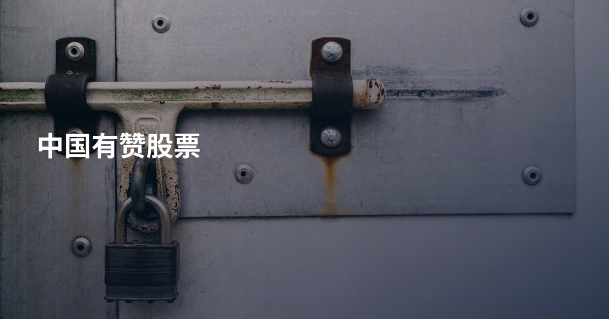 中国有赞股票