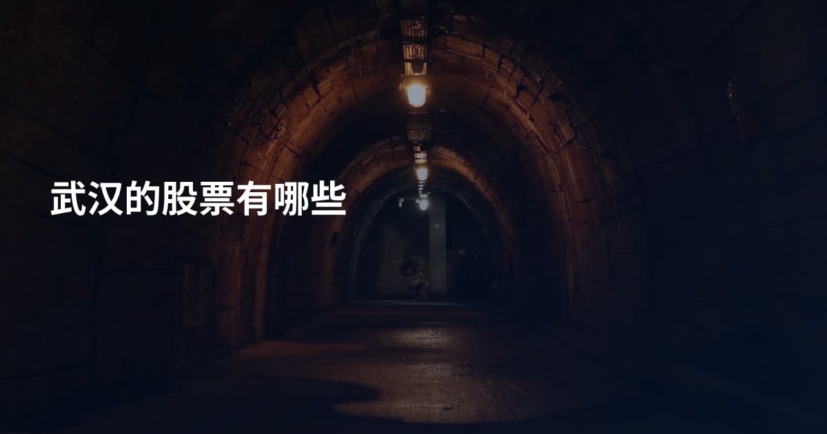 武汉的股票有哪些