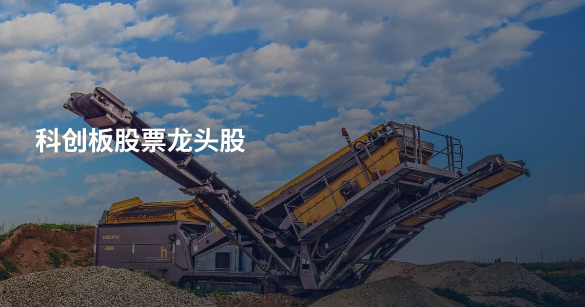 科创板股票龙头股