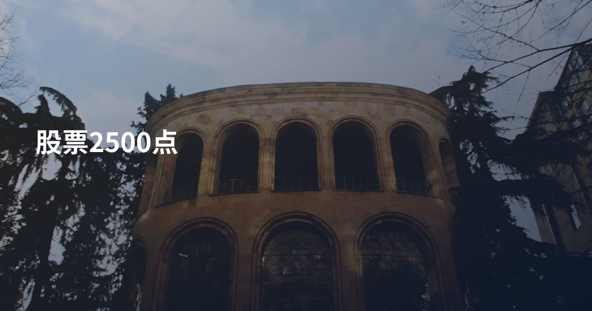 股票2500点