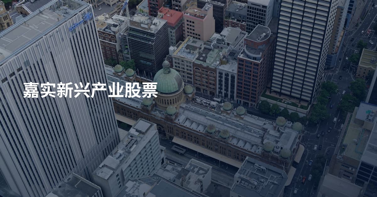 嘉实新兴产业股票