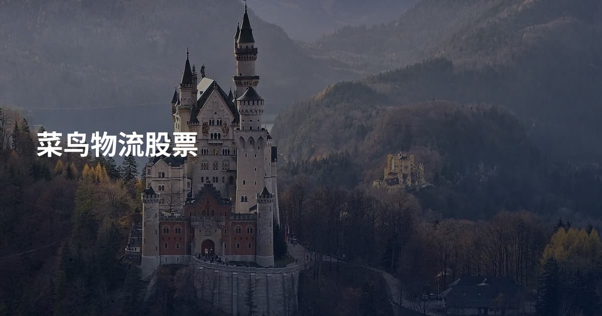 菜鸟物流股票