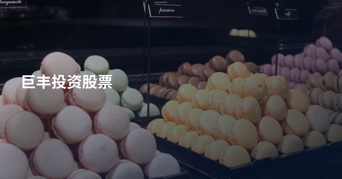 巨丰投资股票