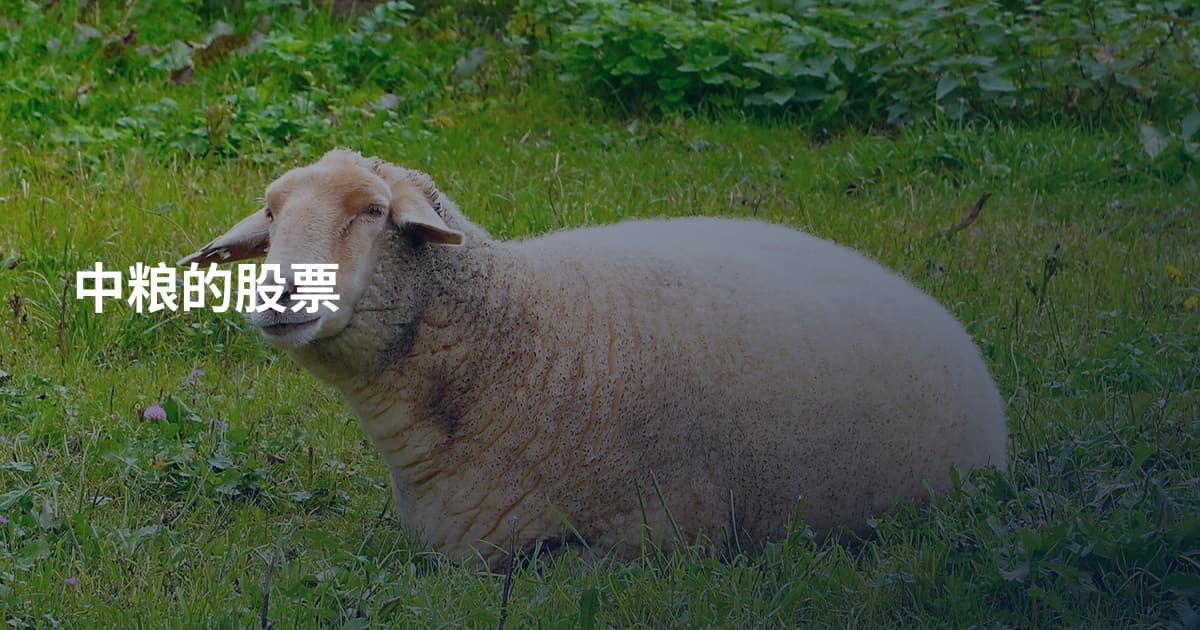 中粮的股票