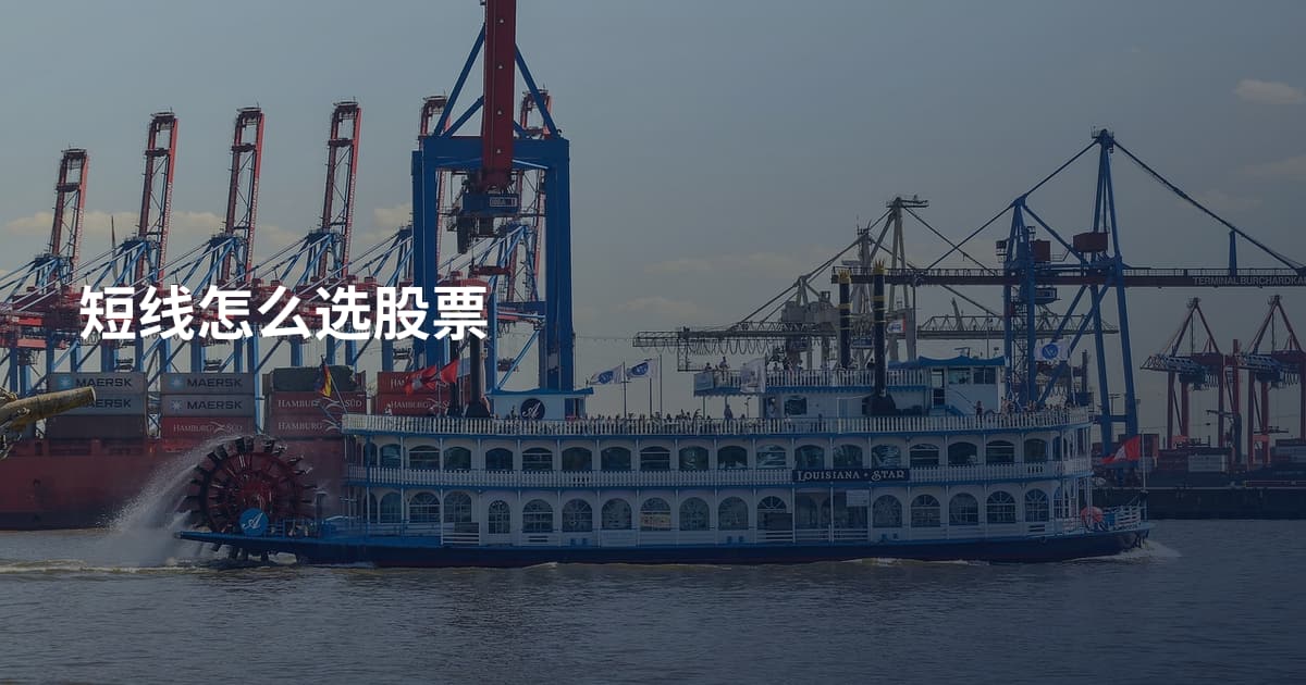 短线怎么选股票