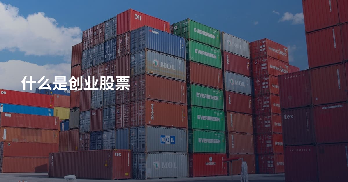 什么是创业股票