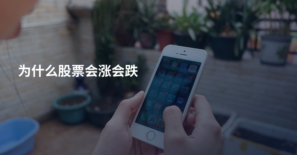 为什么股票会涨会跌