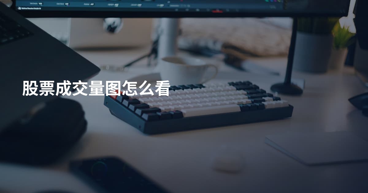 股票成交量图怎么看