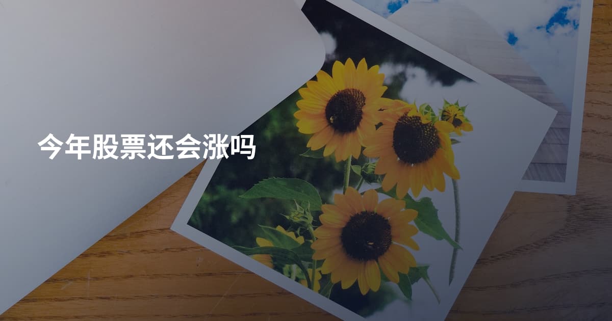 今年股票还会涨吗