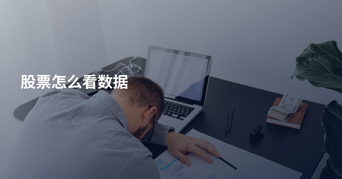 股票怎么看数据