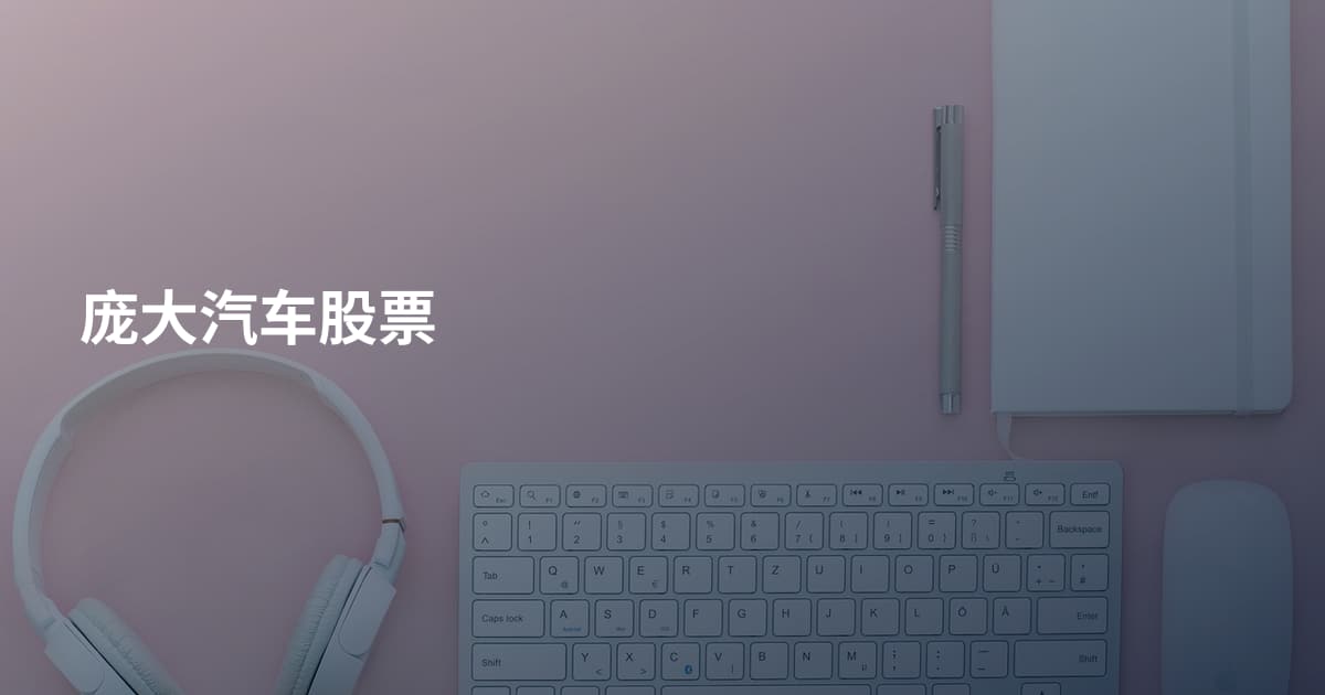 庞大汽车股票