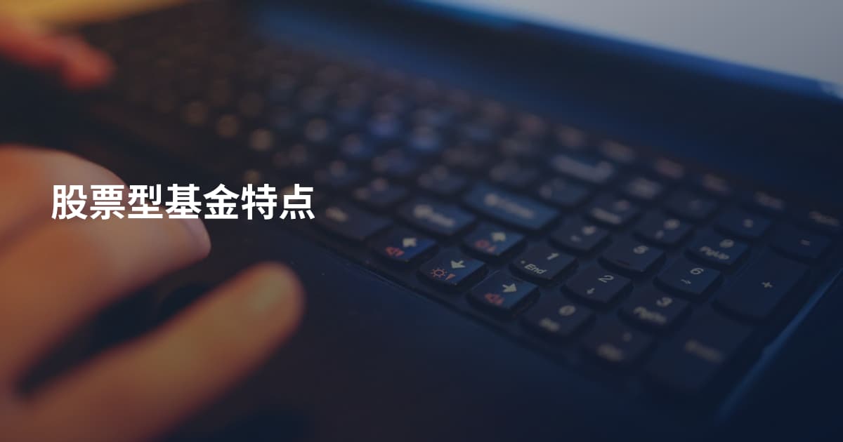 股票型基金特点