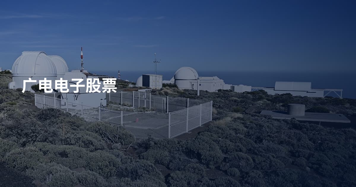 广电电子股票