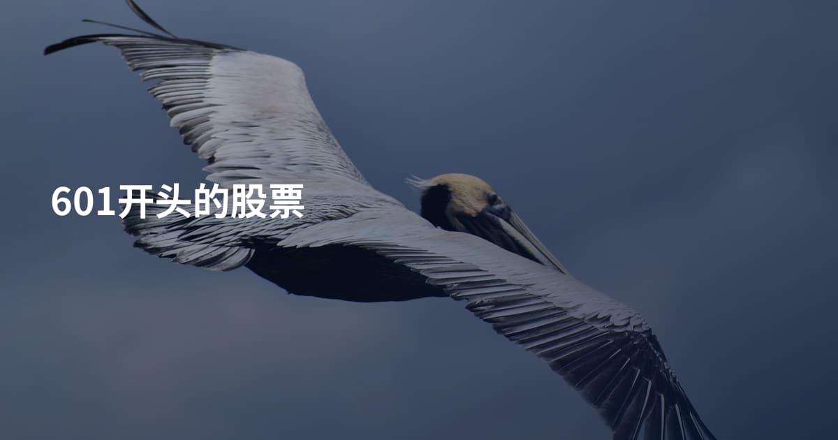 601开头的股票