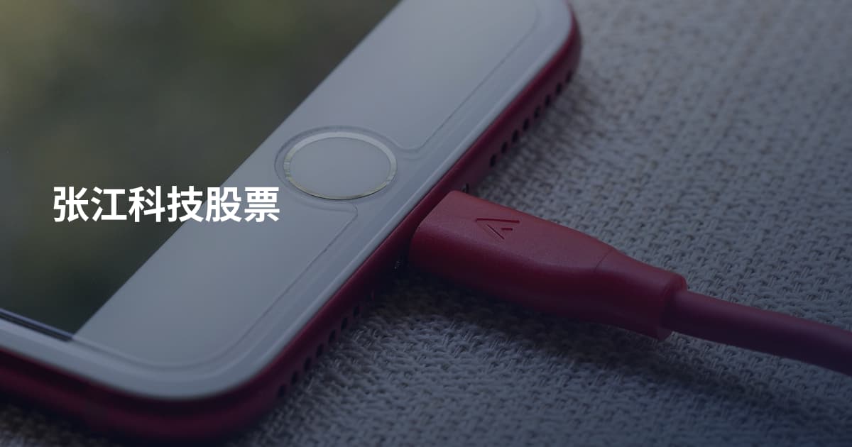 张江科技股票