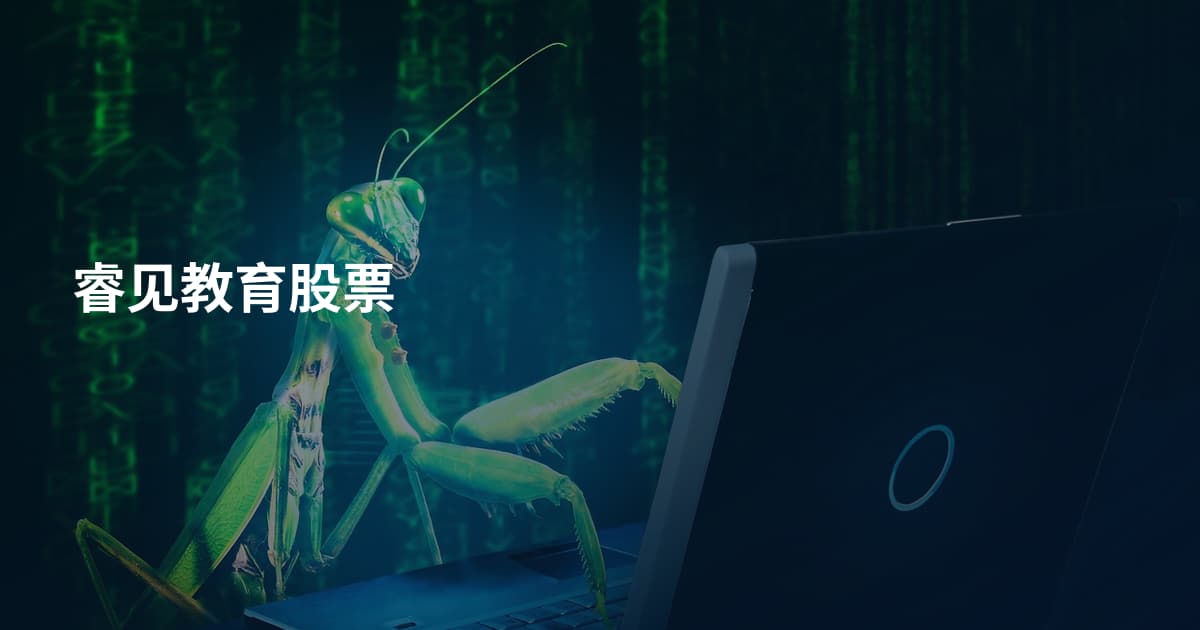 睿见教育股票