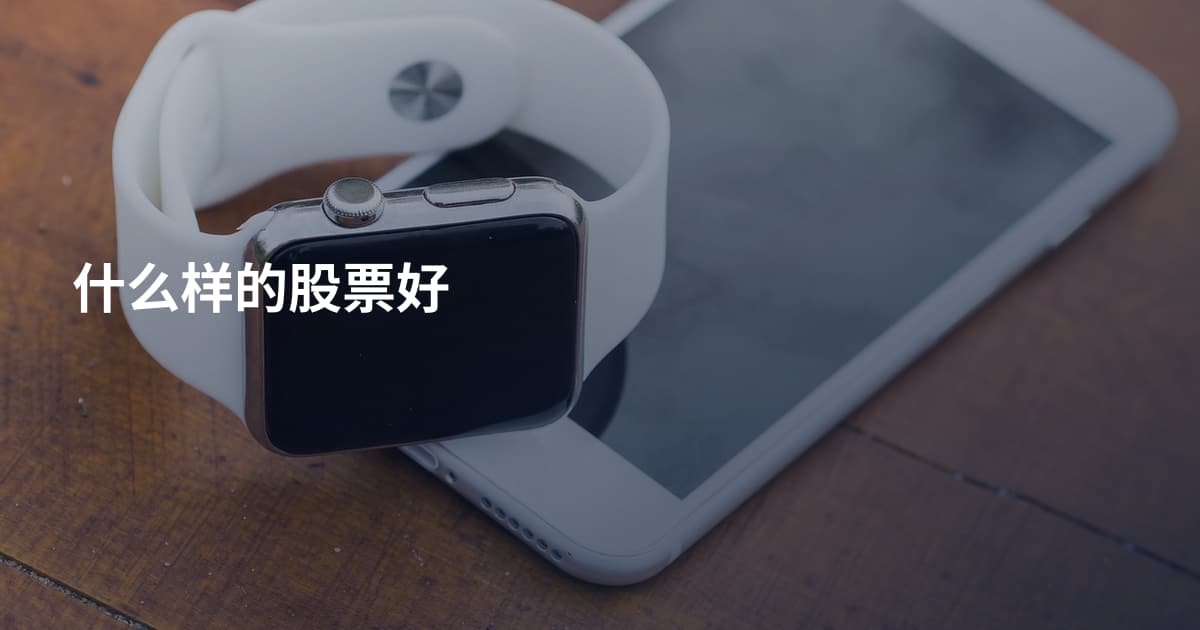 什么样的股票好