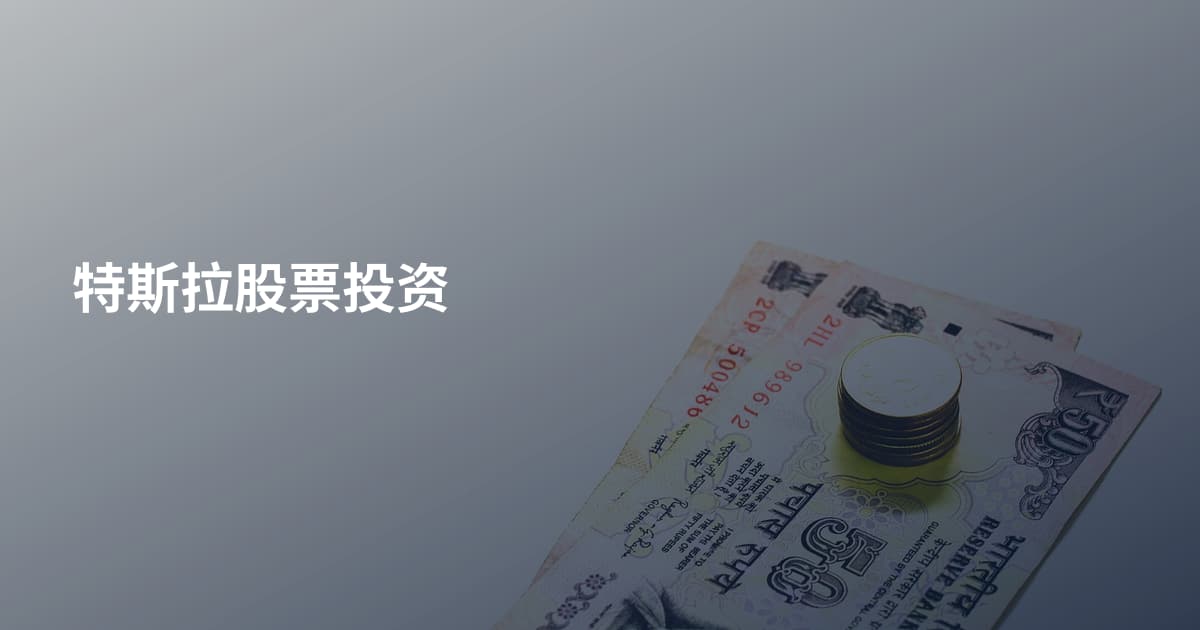 特斯拉股票投资