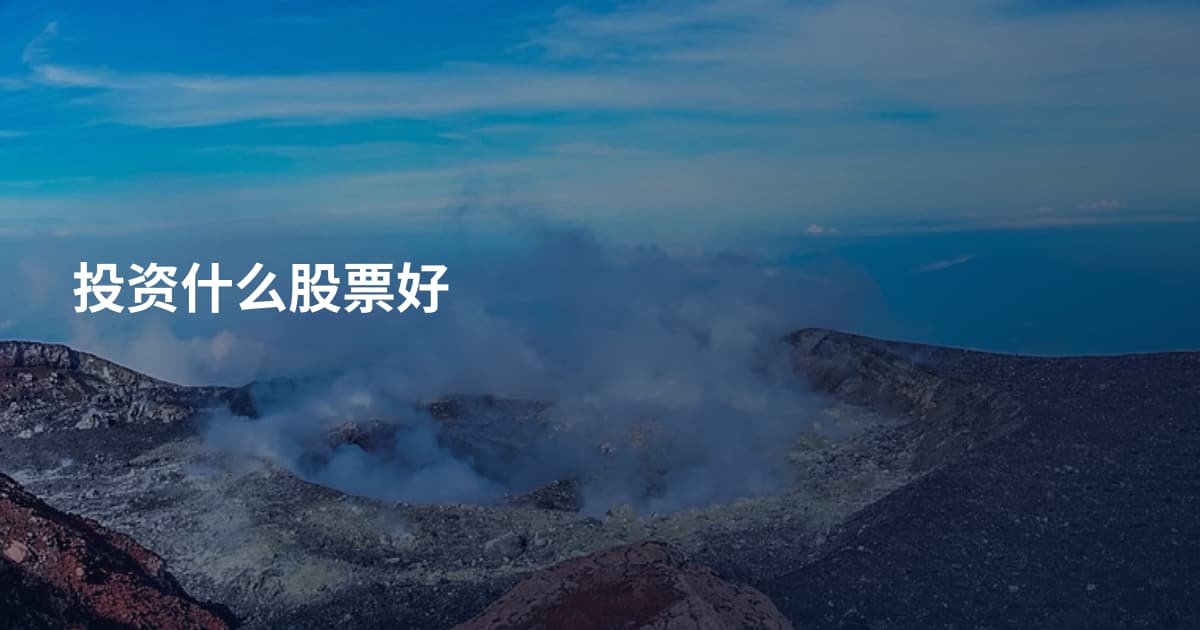 投资什么股票好