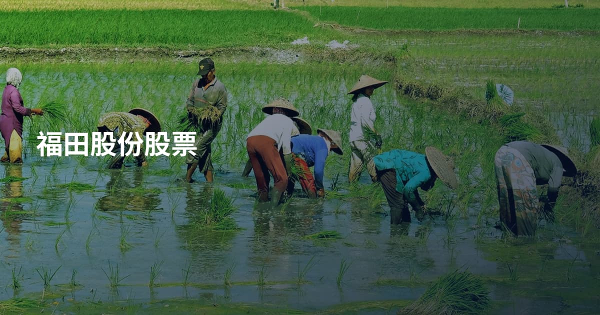 福田股份股票