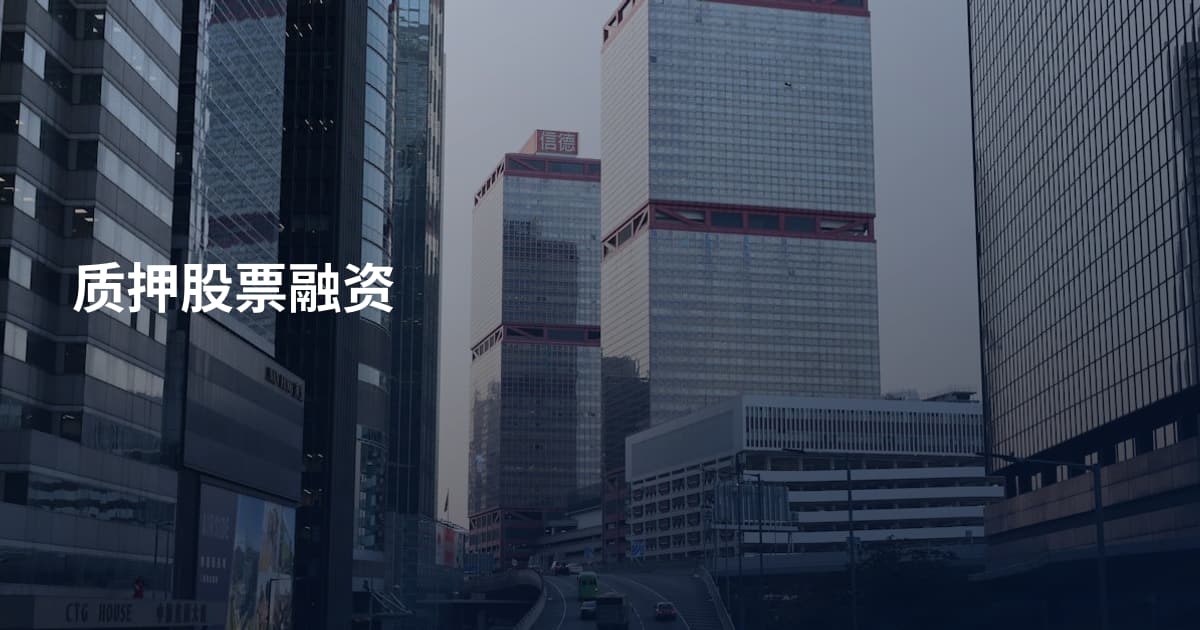 质押股票融资