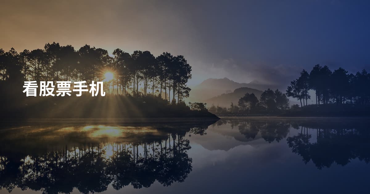 看股票手机